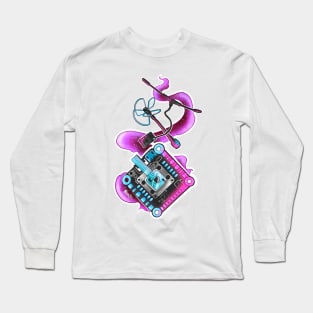 pink fpv smoke Long Sleeve T-Shirt